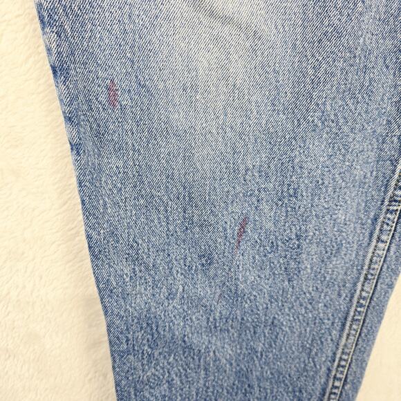 Vintage Anchor Blue Loose Jeans 40x32 Fits 39x30 Baggy Distressed Y2K Skater 90s - Picture 6 of 15